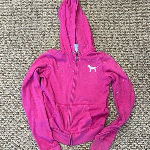 VS PINK Zip up hoodie